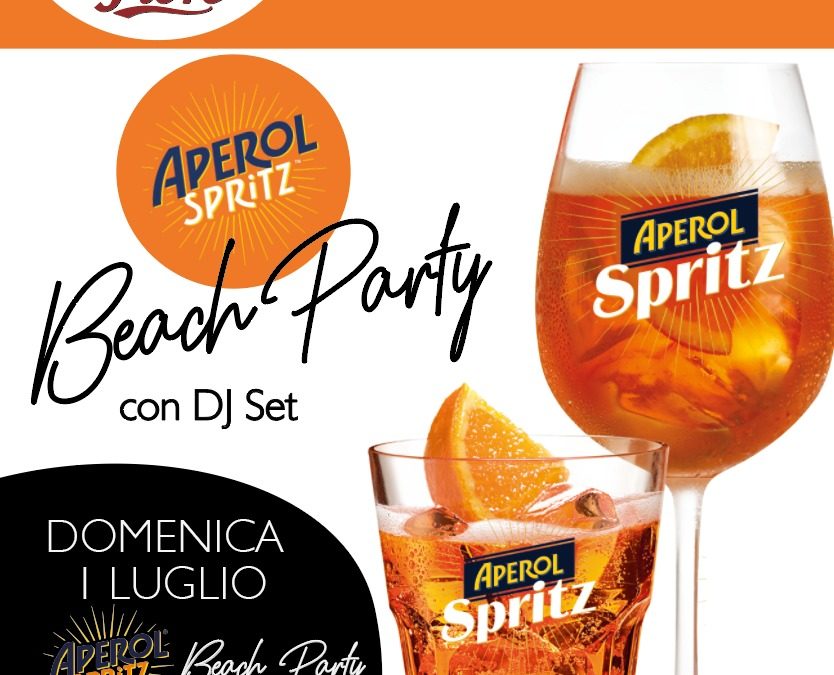 Aperol Spritz Beach party ai Mirage tutte le domeniche