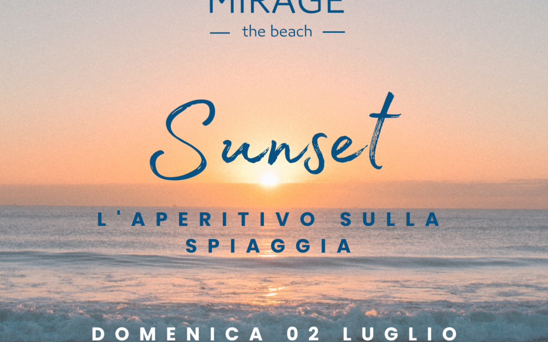 Sunset – Aperitivo sulla spiaggia Albissola Marina